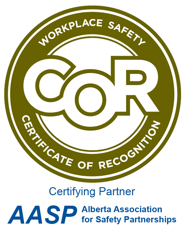 Photo of AASP COR Seal RGB to represent UPI Certificate of Recognition in Work Safety